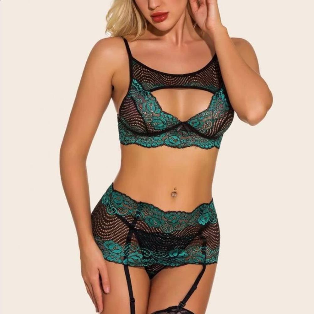 Lace Two Piece Set